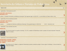 Tablet Screenshot of culturaeturismopeder.blogspot.com