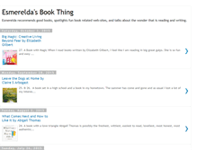 Tablet Screenshot of esmereldasbookthing.blogspot.com