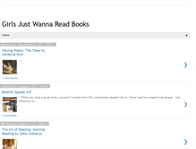 Tablet Screenshot of girlsjustwannareadbooks.blogspot.com