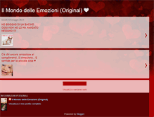 Tablet Screenshot of ilmondodelleemozioni-annadunk.blogspot.com