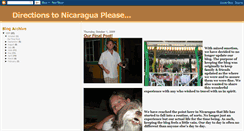 Desktop Screenshot of brooksinnicaragua.blogspot.com
