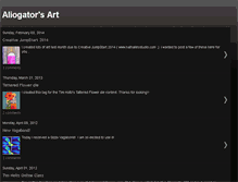 Tablet Screenshot of aliogator.blogspot.com