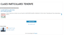 Tablet Screenshot of clasesntenerife.blogspot.com