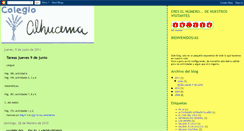 Desktop Screenshot of colegioalhucema.blogspot.com