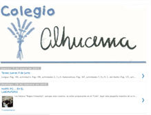 Tablet Screenshot of colegioalhucema.blogspot.com