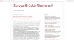Desktop Screenshot of europa-bruecke.blogspot.com