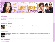 Tablet Screenshot of ladiesnightbackstage.blogspot.com