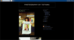 Desktop Screenshot of photographybytatyana.blogspot.com