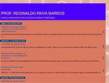 Tablet Screenshot of profreginaldopaivabarros.blogspot.com