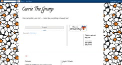 Desktop Screenshot of carriethegrump.blogspot.com