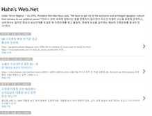 Tablet Screenshot of hahnsweb.blogspot.com
