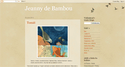 Desktop Screenshot of jeanny-de-bambou.blogspot.com