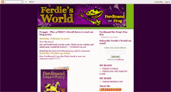 Desktop Screenshot of ferdiethefrog.blogspot.com