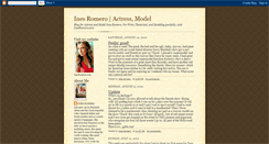 Desktop Screenshot of inesgarciaromero.blogspot.com