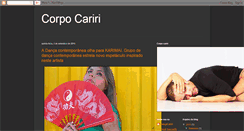 Desktop Screenshot of corpocariri.blogspot.com