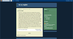 Desktop Screenshot of beezenglish.blogspot.com