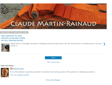 Tablet Screenshot of claudemartinrainaud.blogspot.com