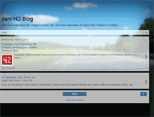 Tablet Screenshot of danifury.blogspot.com