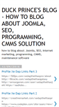 Mobile Screenshot of duckprince.blogspot.com