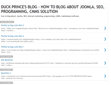 Tablet Screenshot of duckprince.blogspot.com