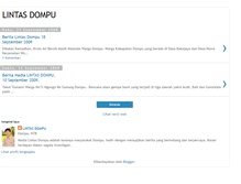 Tablet Screenshot of lintasdompu.blogspot.com