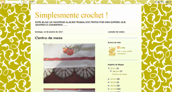 Desktop Screenshot of lucia-omeucrochet.blogspot.com