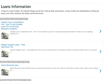 Tablet Screenshot of loans-best-info.blogspot.com