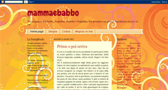 Desktop Screenshot of mammaebabbo.blogspot.com