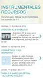 Mobile Screenshot of instrumentalesrecursos.blogspot.com