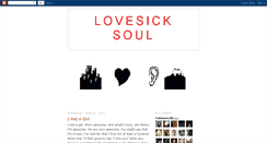 Desktop Screenshot of iamalovesicksoul.blogspot.com