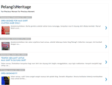 Tablet Screenshot of pelangiheritage.blogspot.com
