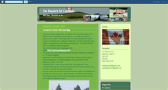 Desktop Screenshot of debauersincanada.blogspot.com
