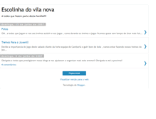 Tablet Screenshot of escolinhadovila.blogspot.com