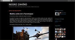 Desktop Screenshot of negrozahino.blogspot.com