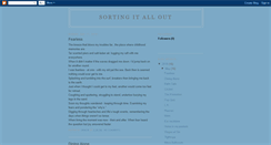 Desktop Screenshot of gracie-sortingitallout.blogspot.com
