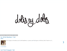 Tablet Screenshot of dolisydolos.blogspot.com