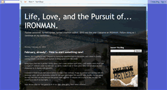 Desktop Screenshot of cmeier-ironman.blogspot.com