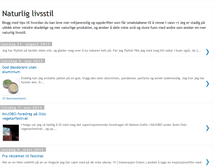 Tablet Screenshot of naturliglivsstil.blogspot.com