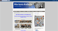 Desktop Screenshot of marianoanderle.blogspot.com