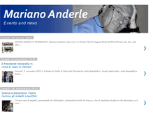 Tablet Screenshot of marianoanderle.blogspot.com