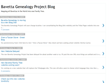 Tablet Screenshot of bavettagenealogy.blogspot.com