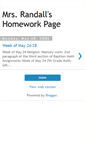 Mobile Screenshot of mrsrandall.blogspot.com