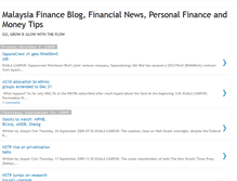 Tablet Screenshot of malaysiafinancial.blogspot.com