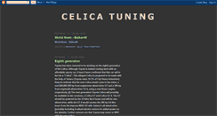 Desktop Screenshot of celica-life.blogspot.com