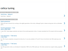 Tablet Screenshot of celica-life.blogspot.com