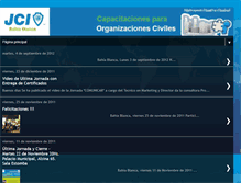 Tablet Screenshot of organizacionesciviles.blogspot.com