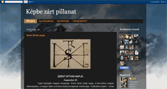 Desktop Screenshot of kepbezartpillanat.blogspot.com