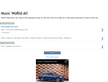Tablet Screenshot of musicworld-all.blogspot.com