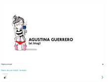 Tablet Screenshot of guerreroagustina.blogspot.com