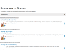 Tablet Screenshot of blogpromocionando.blogspot.com